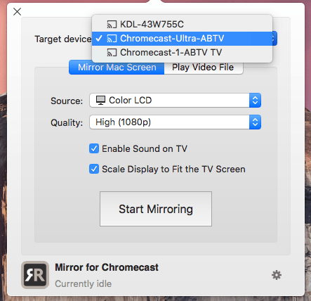 chromecast for mac downlaod